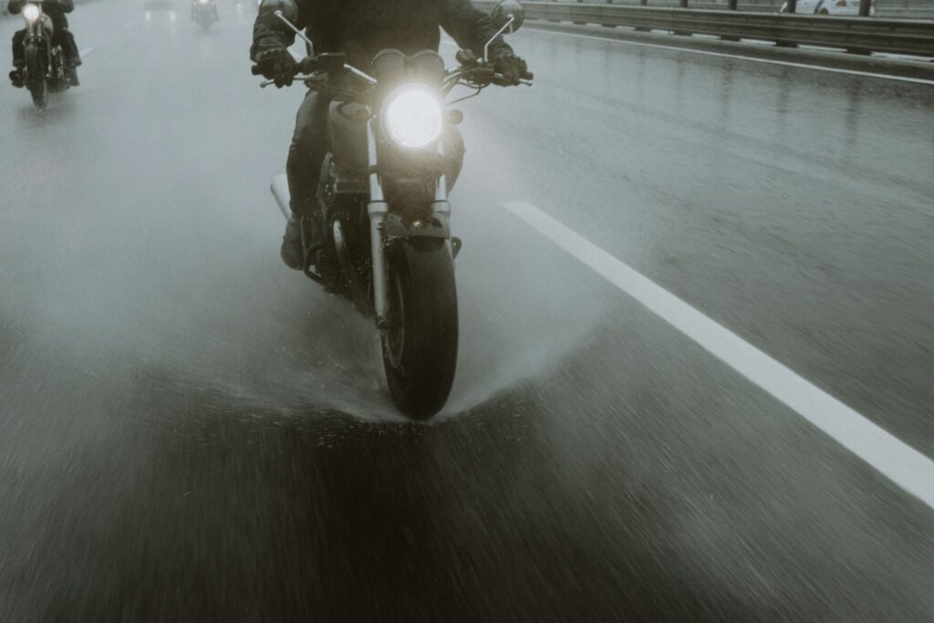 Solo Motorcycle Crash